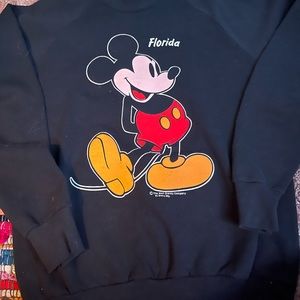 Authentic Walt Disney Crewneck Pullover